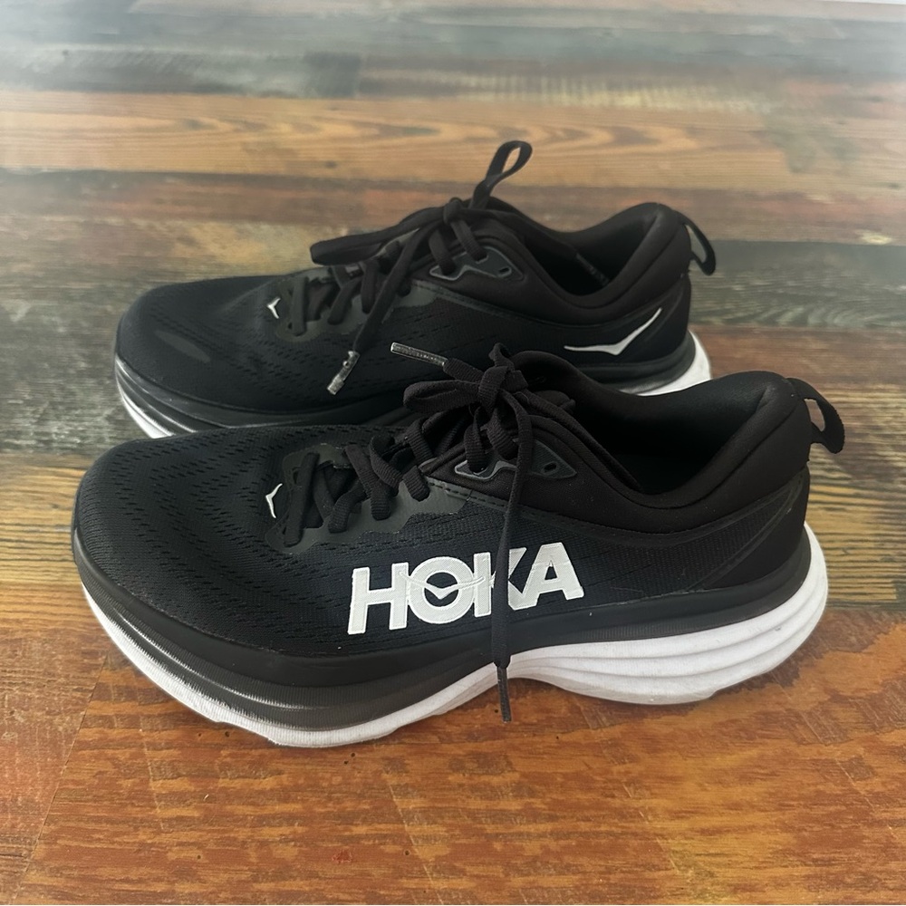 Hoka Bondi 8 WIDE Black
